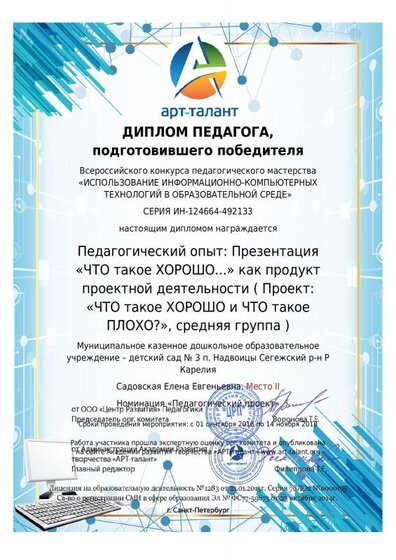 Педагогический опыт_ Презентация «ЧТО такое ХОРОШО...» как продукт проектной деятельности ( Проект_ «ЧТО такое ХОРОШО и ЧТО такое ПЛОХО_», средняя группа ).pdf.jpeg