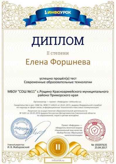 Диплом второй степени проекта infourok.ru № 193397635 (2).jpg