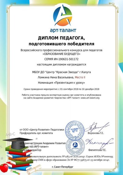 Диплом Красной Зв за подготовку победителя моё 2 место Презентация.pdf.jpeg