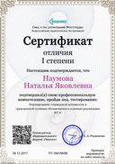 Cертификат отличия I степени-Формирование социальной активности и гражданской позиции обучающихся в условиях реализации ФГОС.jpg