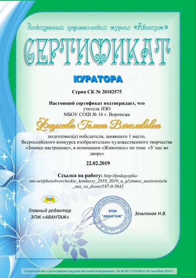 20182575. Федосеева Галина Вячеславовна сертификат куратора.pdf.jpeg