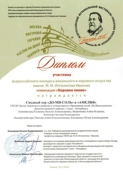 2018 ноябрь Ипполитов-Иванов участника.jpg