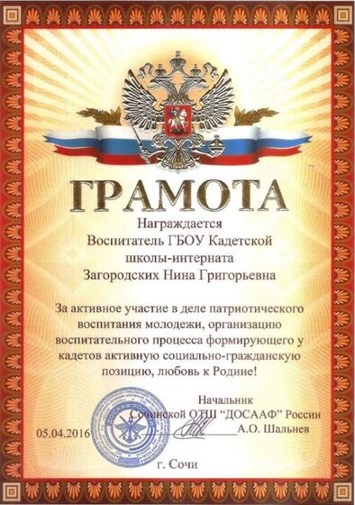 Грамота ДОСААФ Сочи 2016.jpg