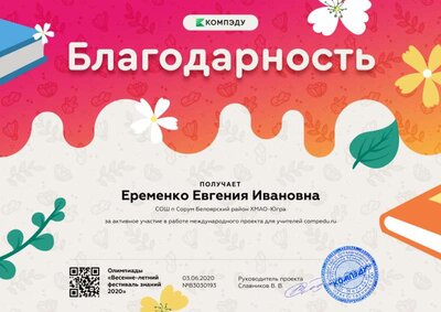 Еременко Евгения Ивановна - благодарность (1).png