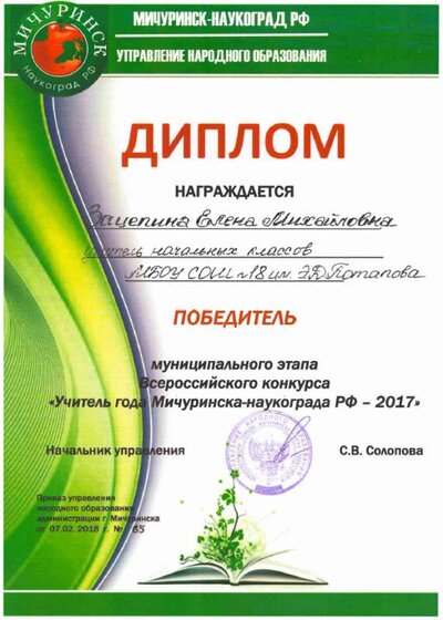 ДИПЛОМ ПОБЕДИТЕЛЯ УЧИТЕЛЬ ГОДА  2017 МИЧУРИНСК.png