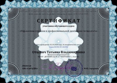 Сертификат Отцевич Татьяна Владимировна - Серия 041921 № 242398.pdf.jpeg