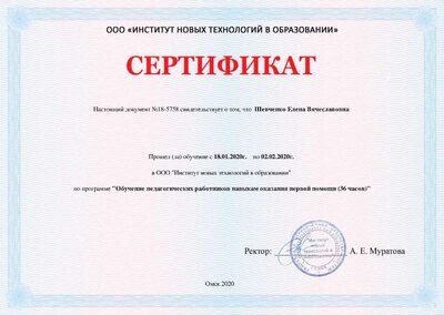 Сертификат Шевченко Е.В.2020г первая помощь.jpg