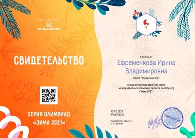 Ефременкова Ирина Владимировна - свидетельство (1).png