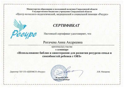 Сертификат об участии в семинарии использование библио и кинотерапии.pdf.jpeg