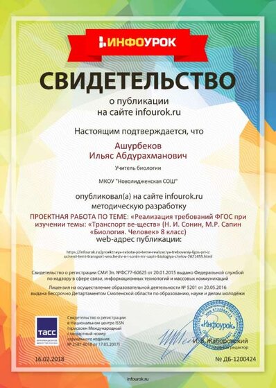 Свидетельство проекта infourok.ru №1200424.jpg