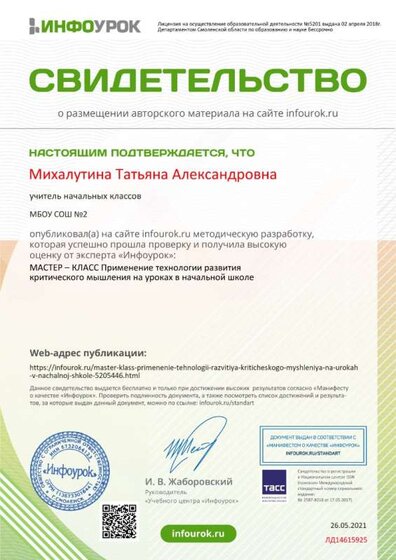 Свидетельство проекта infourok.ru №ЛД14615925 (2).jpg