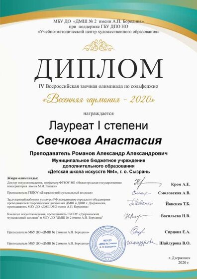 Весенняя гармония-20 Диплом Лауреата I степени.jpg