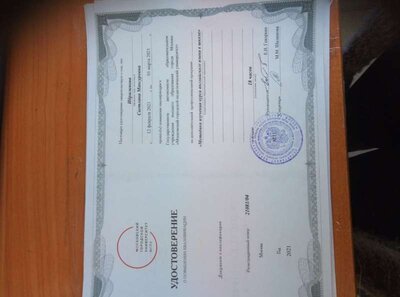 Удостоверение Методика изучения курса английского языка 18 ч.2021 год.jpg