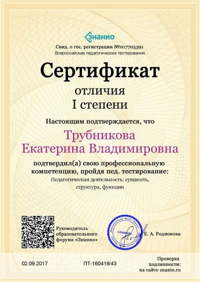Cертификат отличия I степени-Педагогическая деятельность_ сущность, структура, функции.jpg