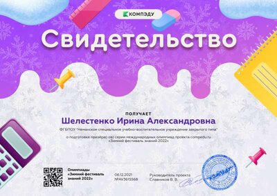 Шелестенко Ирина Александровна - свидетельство.png