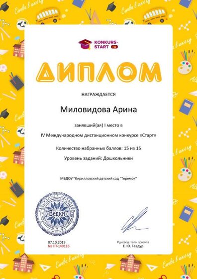 Диплом 1 степени для победителей konkurs-start.ru №140116 (1).jpg
