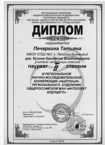 Диплом 2 место Печеркина.jpg