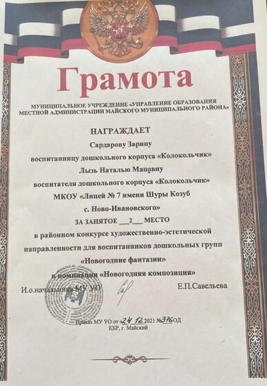 Новогоднии фантазии - номинация Новогодняя композиция.jpeg