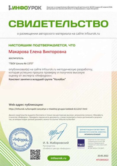 Свидетельство проекта infourok.ru №НП10042622.jpg