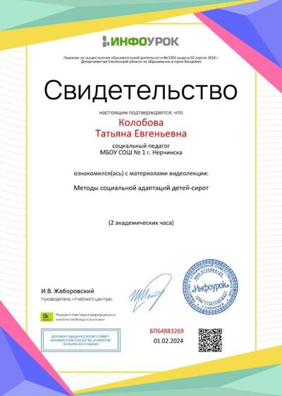 Свидетельство проекта infourok.ru №БП64883269.jpg