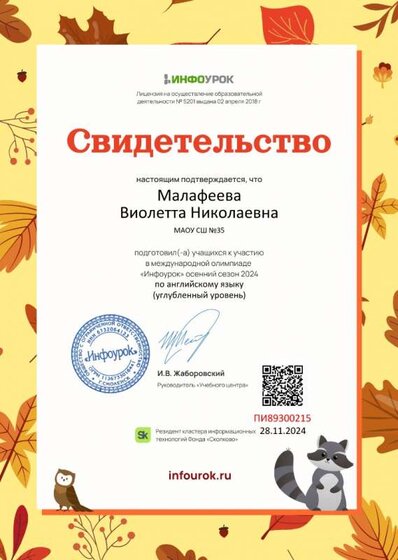 Свидетельство проекта infourok.ru №ПИ89300215.jpg