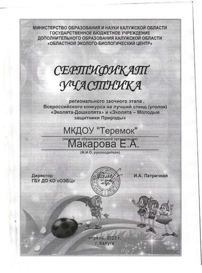 Грамота  Эколята Макарова.jpg