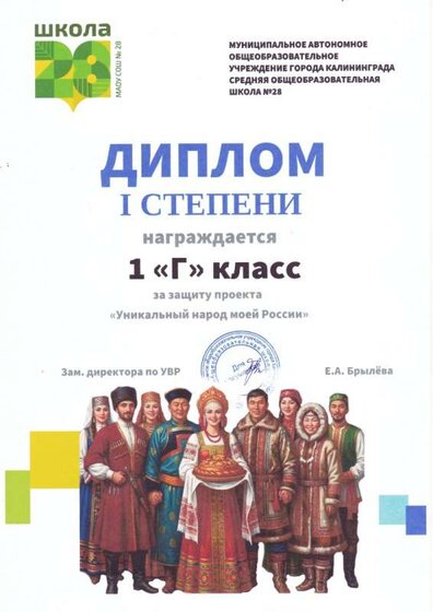 Диплом.1 место Многоликая Родина. Васильева В.А.jpg