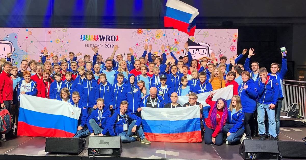 Победа на Всемирной олимпиаде роботов