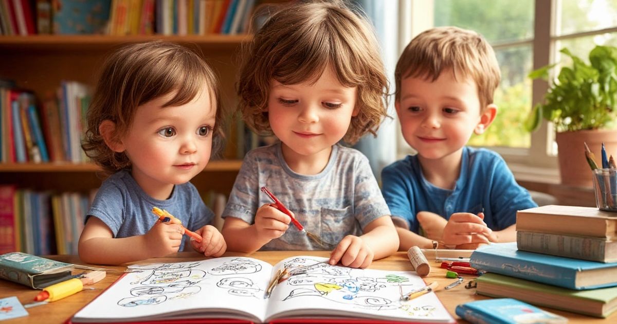 Скрайбинг: Как рисование превращает слова в речь у дошкольников