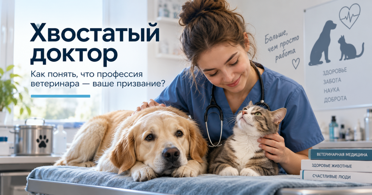 Хвостатый доктор: как понять, что профессия ветеринара - ваше призвание?