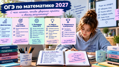 ОГЭ по математике: какие темы дают основу результата и как найти свои слабые места за один диагностический вариант
