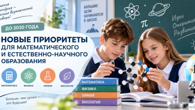 Математика и естественные науки: какие приоритеты определили для российского образования до 2030 года