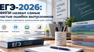 ЕГЭ-2026: ФИПИ назвал самые частые ошибки выпускников — что нужно повторить школьникам уже сейчас