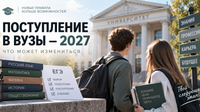 Поступление в вузы может измениться с 2027 года: новые ЕГЭ, дополнительные баллы и правила для олимпиадников
