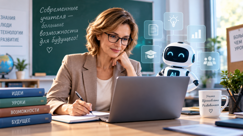 250 тысяч учителей обучат работе с искусственным интеллектом