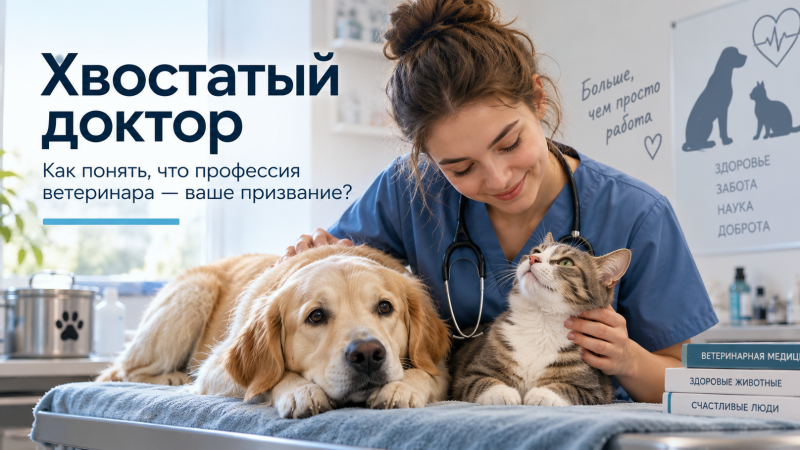 Хвостатый доктор: как понять, что профессия ветеринара - ваше призвание?