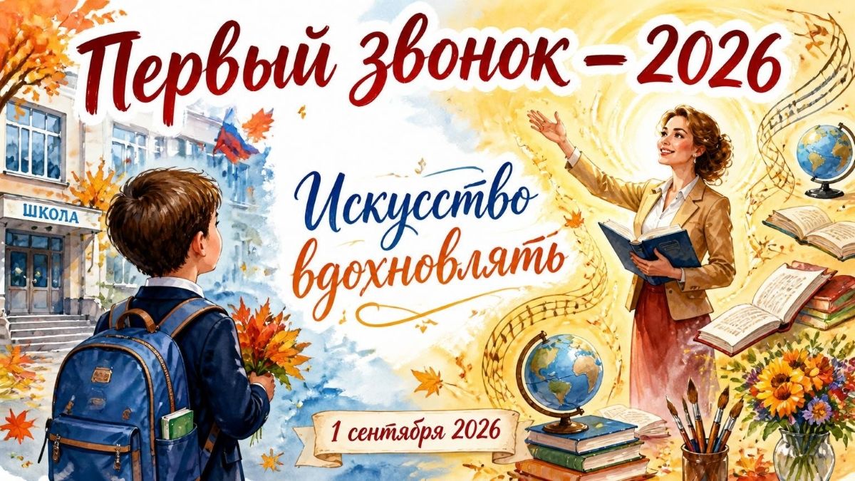 Всероссийский конкурс профессионального мастерства педагогов «Первый звонок – 2026: Искусство вдохновлять»
