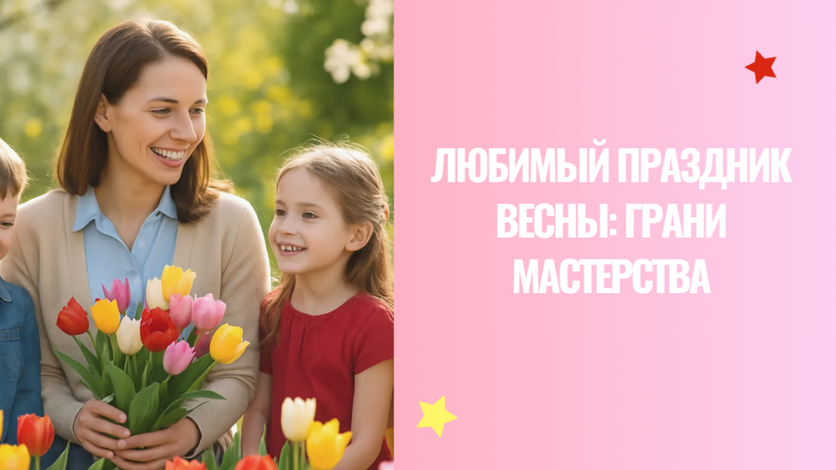 Всероссийский профессиональный конкурс, посвященный Международному женскому дню, «Любимый праздник весны: грани мастерства»