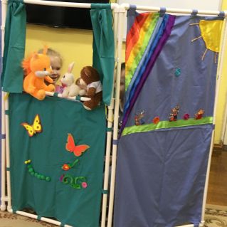 Дидактическое пособие "Многофункциональная ширма"