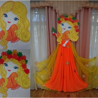 Девушка осень