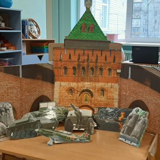 Макет-ширма Нижегородский кремль