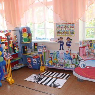 Уголок безопасности для детей старшего дошкольного возраста.