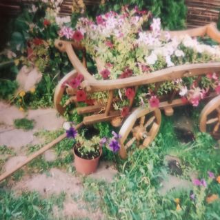 Тележка для цветов