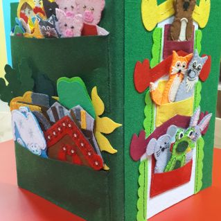 Пальчиковый театр "Книга сказок"