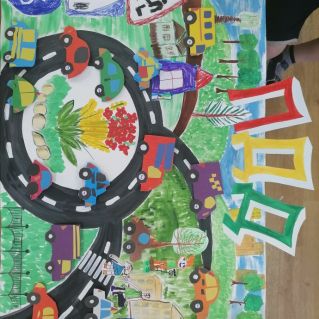 Стенгазета "ПДД"