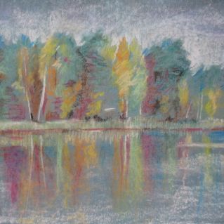 Осеннее озеро