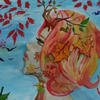 "Девушка осень"