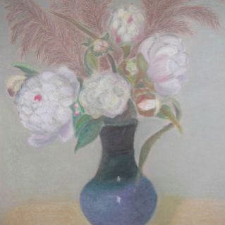 Рисунок. Пастель. "Осенний букет"