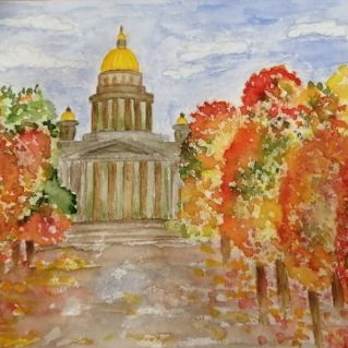 Золотая осень в Петербурге