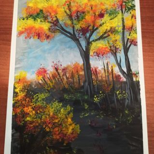 "Заглянула осень к нам"